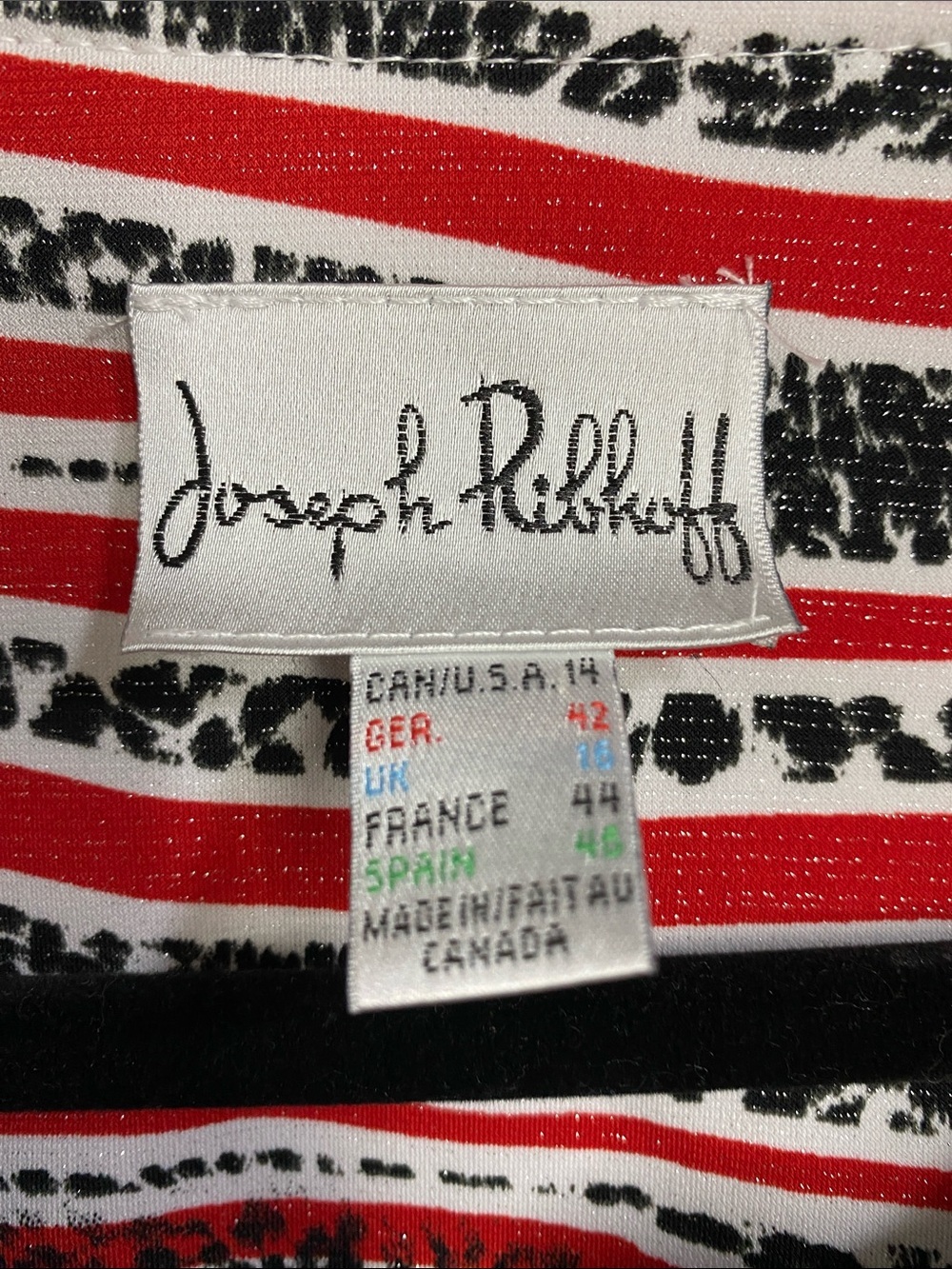 Joseph Ribkoff Zip-Front Jacket - Picture 6 of 7